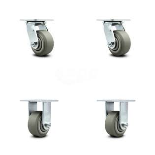 Thermoplastic Rubber Caster Set of 4 B821156