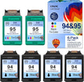 Remanufactured Ink Cartridge Replacement (4-Black, 2-Tri-Color) B2829