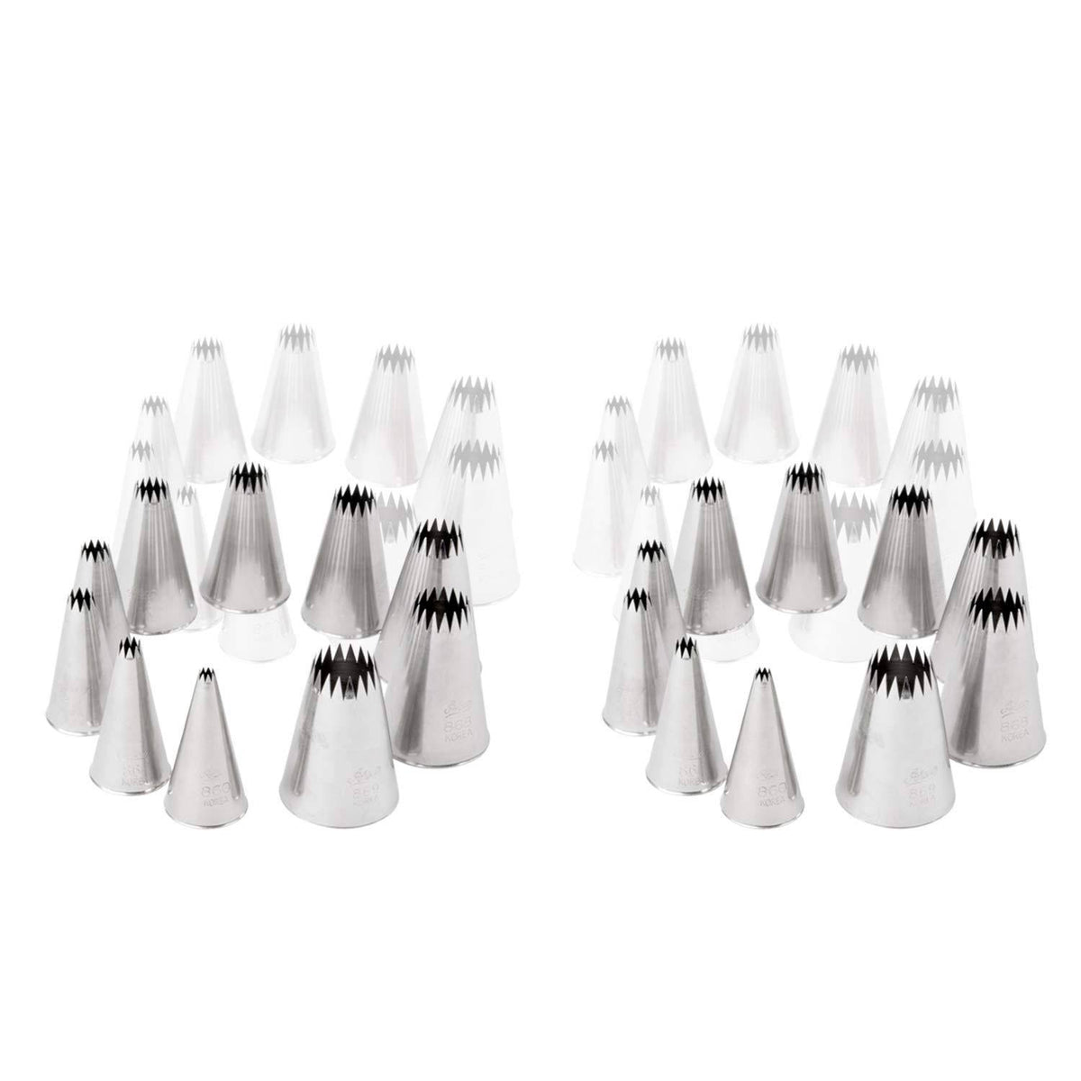 10-Piece French Star Cake Decorating Set T5919