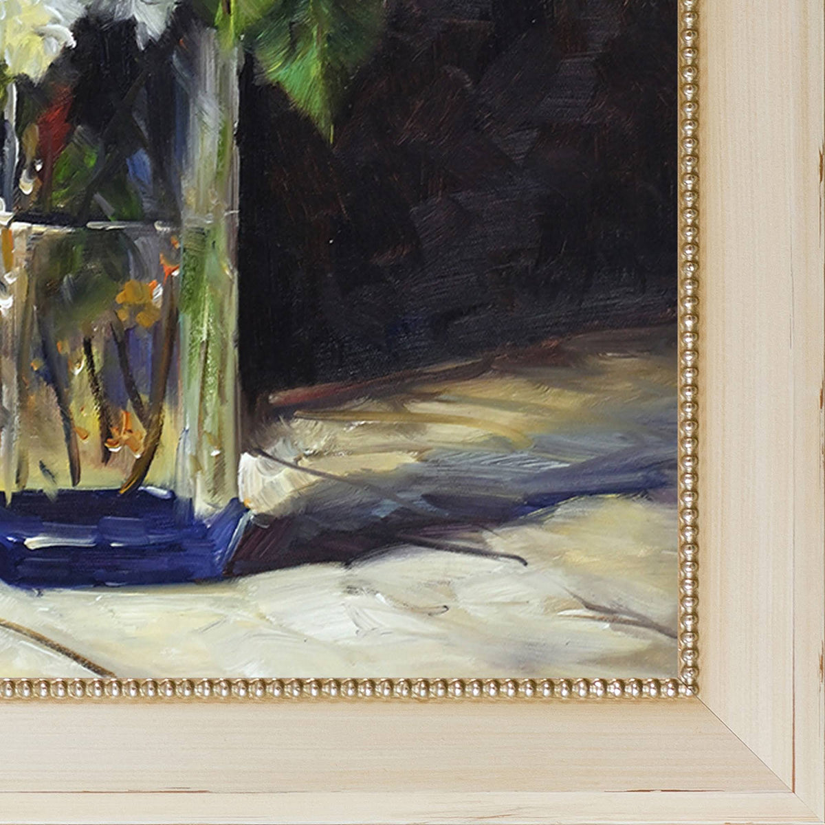 Framed Hand Painted Oil on Canvas O355