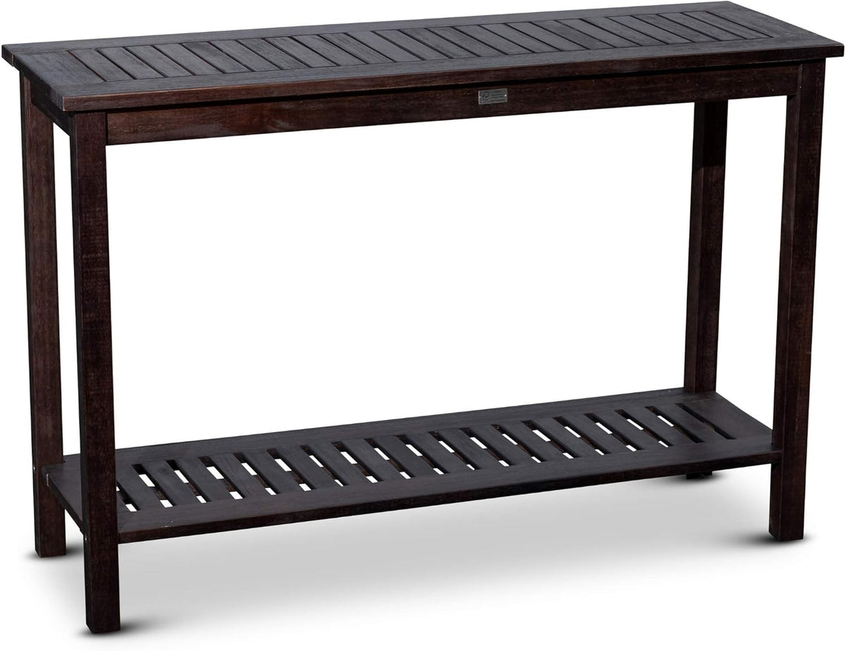 Driftwood Gray Eucalyptus Console Table U293181