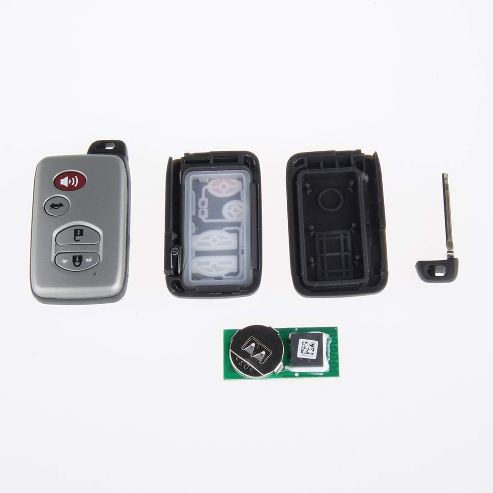 Smart Key PKE Car Alarm System Push Start Stop Button Keyless Go DC12V E59082