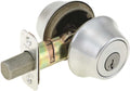 Double Cylinder Deadbolt Satin Chrome K60556