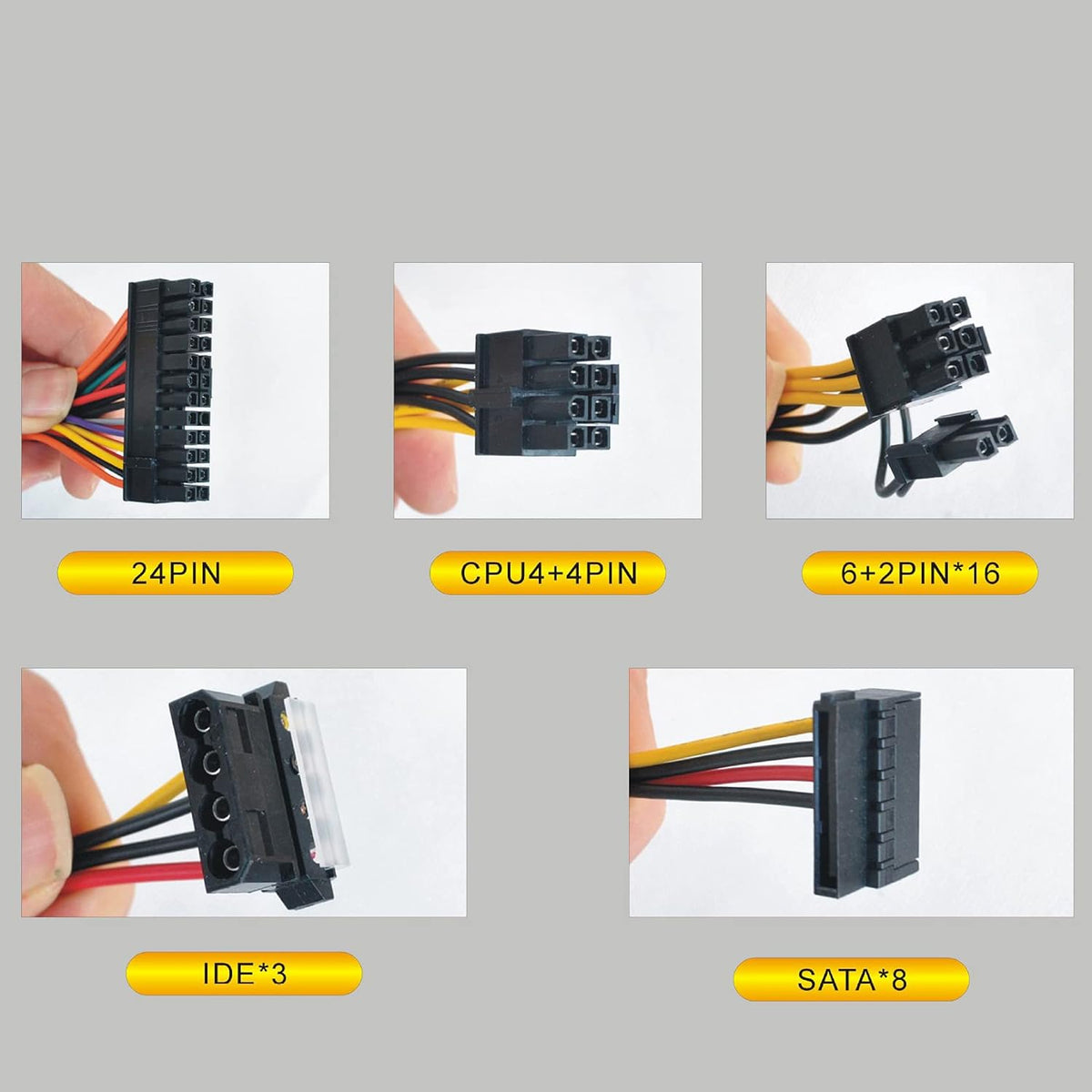 1800W 12V Power Supply for 8 GPUs P88341