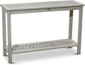 Driftwood Gray Eucalyptus Console Table U293181