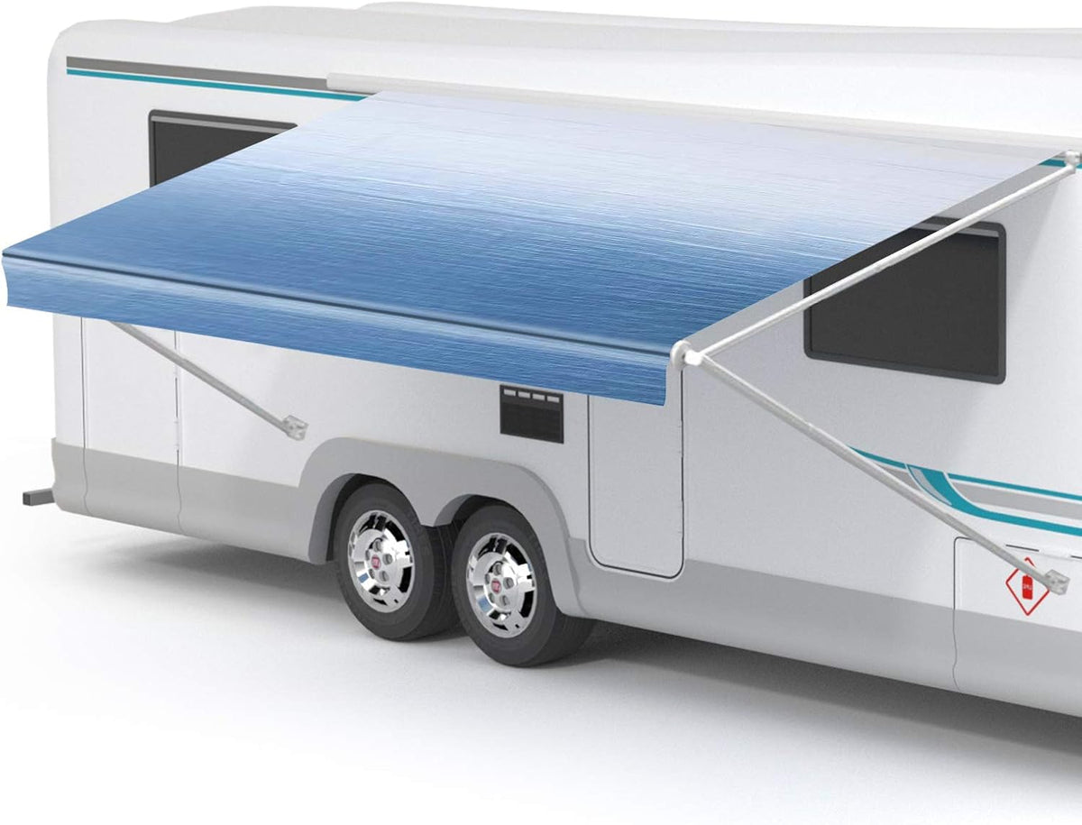 Waterproof Vinyl RV Awning Fabric Replacement 20' C886696