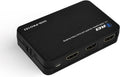 4K@60Hz 1 in 2 Out HDMI Splitter with Scaler H741172