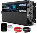 2000W Pure Sine Wave Power Inverter 12V to 110V/120V with Remote Q993244