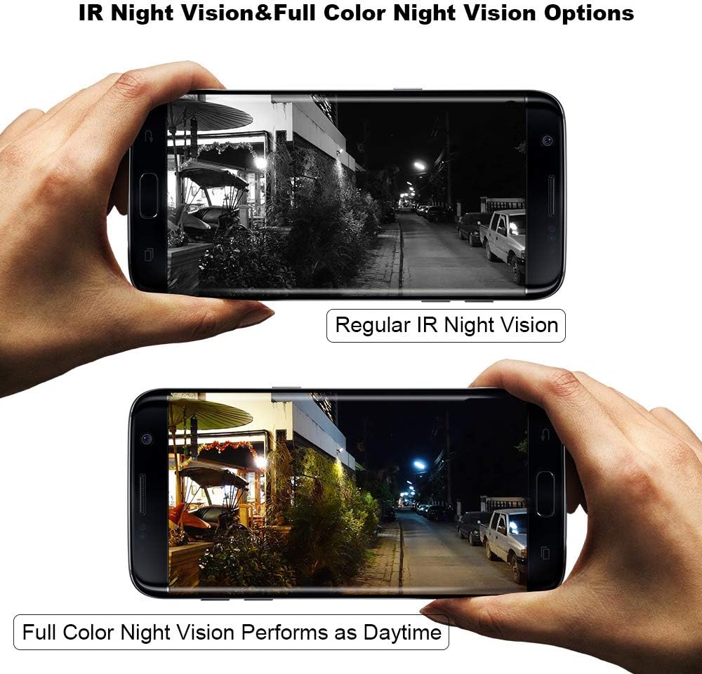 Wireless Solar Powered Battery PTZ IP Security Camera with 1080P Video Night Vision Spotlight 2-Way Audio C9736