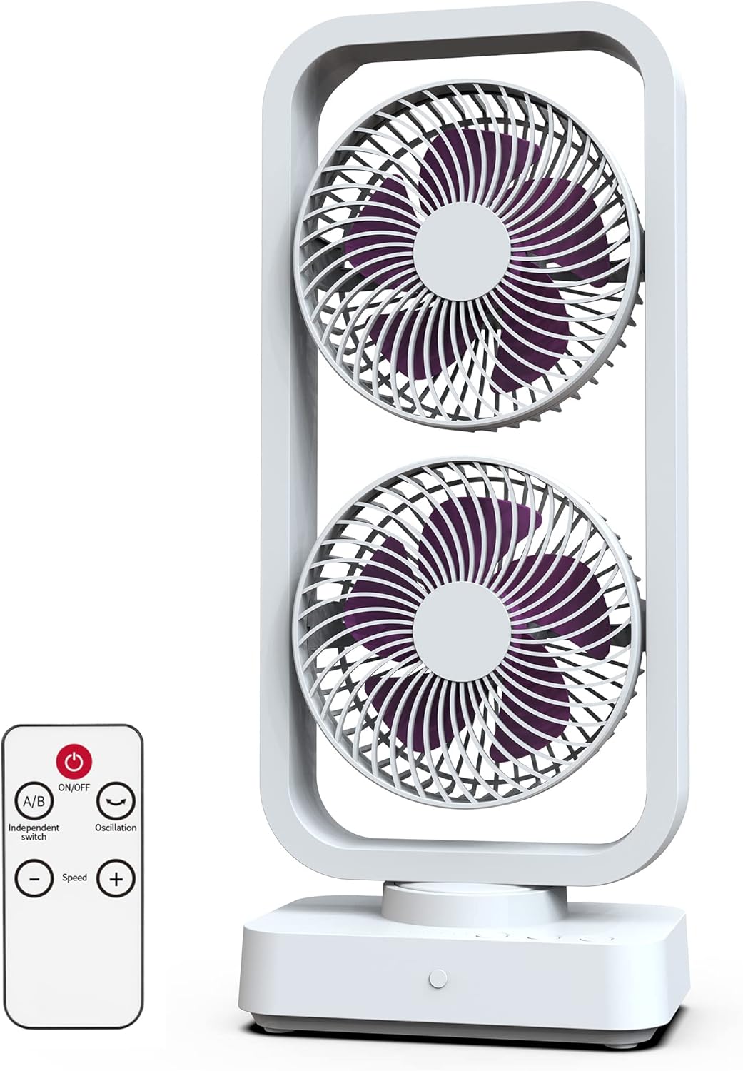 16 inch Cordless Rechargeable Oscillating Tower Fan E322146