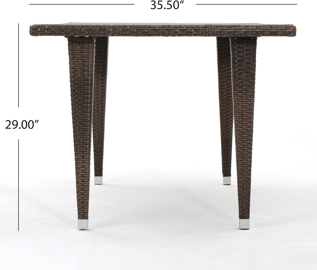 Outdoor Rectangular Wicker Dining Table L873007