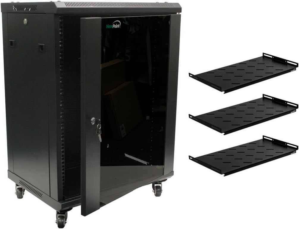 15U Wall Mount Network Server Cabinet Rack O33876