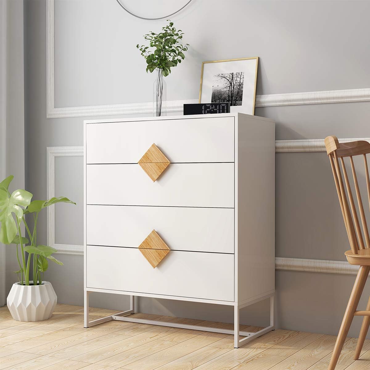 6 Drawer Grey Dresser K189