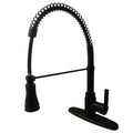 Oil Rubbed Bronze Pull Down Single Handle Kitchen Faucet C2055