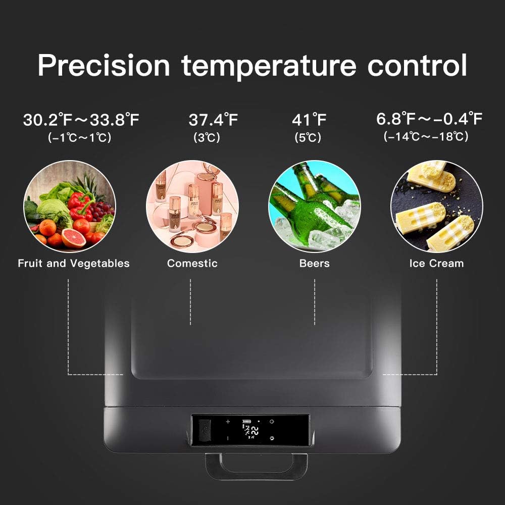 54qt Compact Car Refrigerator Freezer F12704