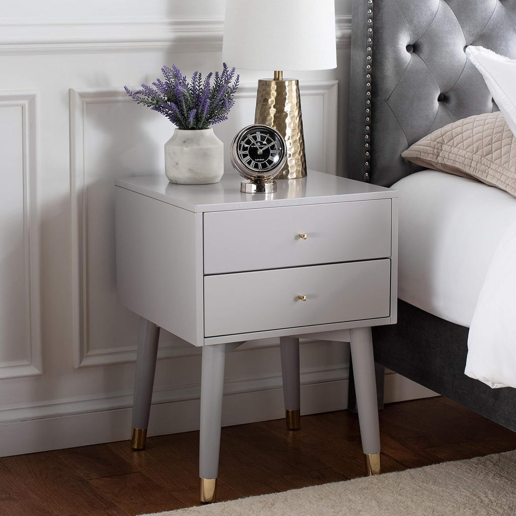 Navy Blue Nightstand O3785
