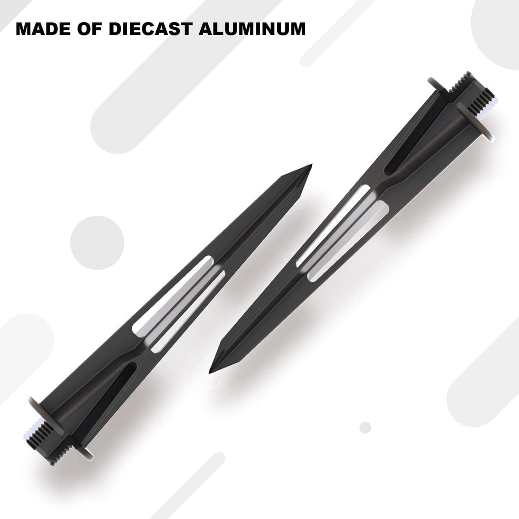 Metal Ground Spike Stake Replacement 3/4 IN-14 NPSM Male Thread B853028