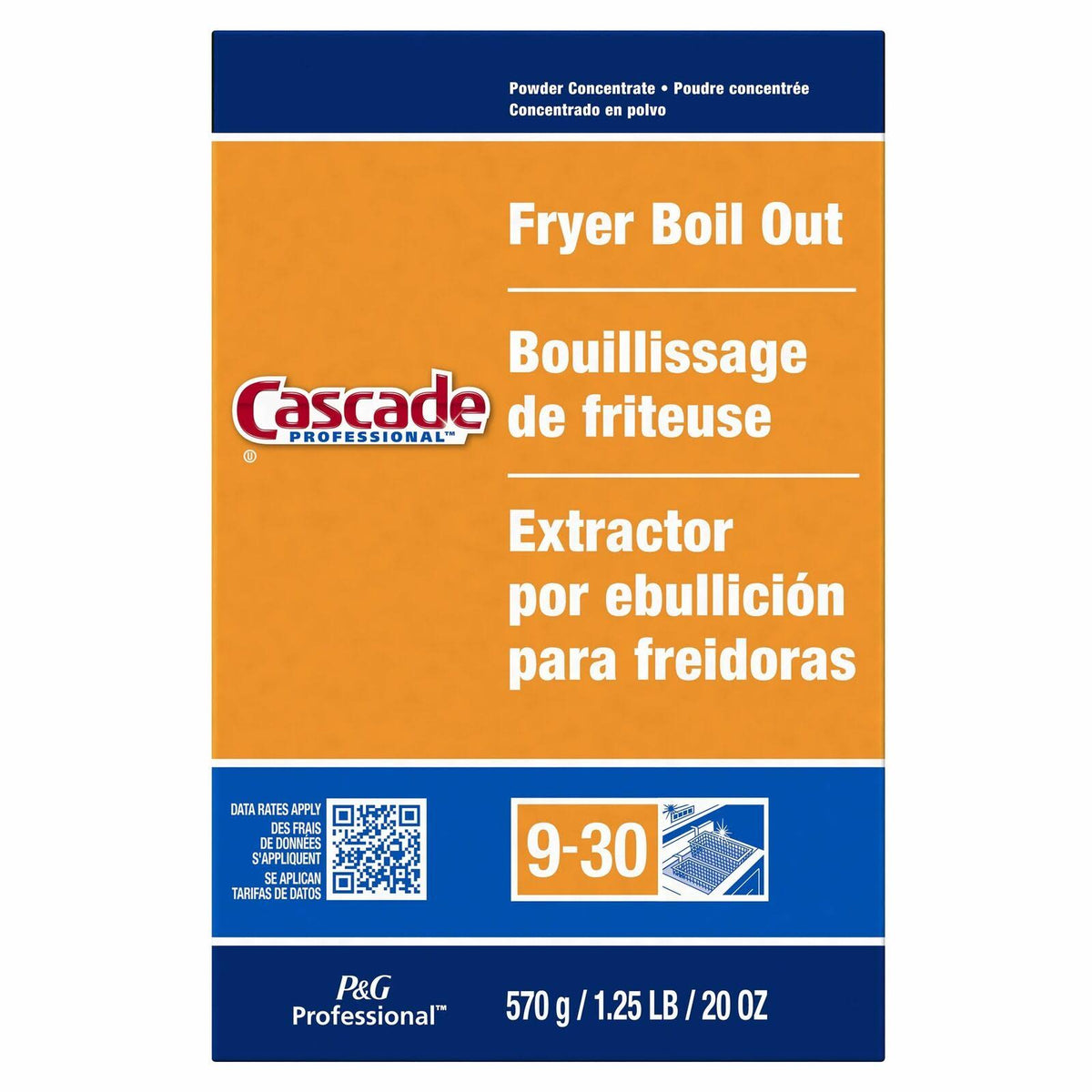 Fryer Boil Out Concentrate Powder 9-30 9/20 oz R1715
