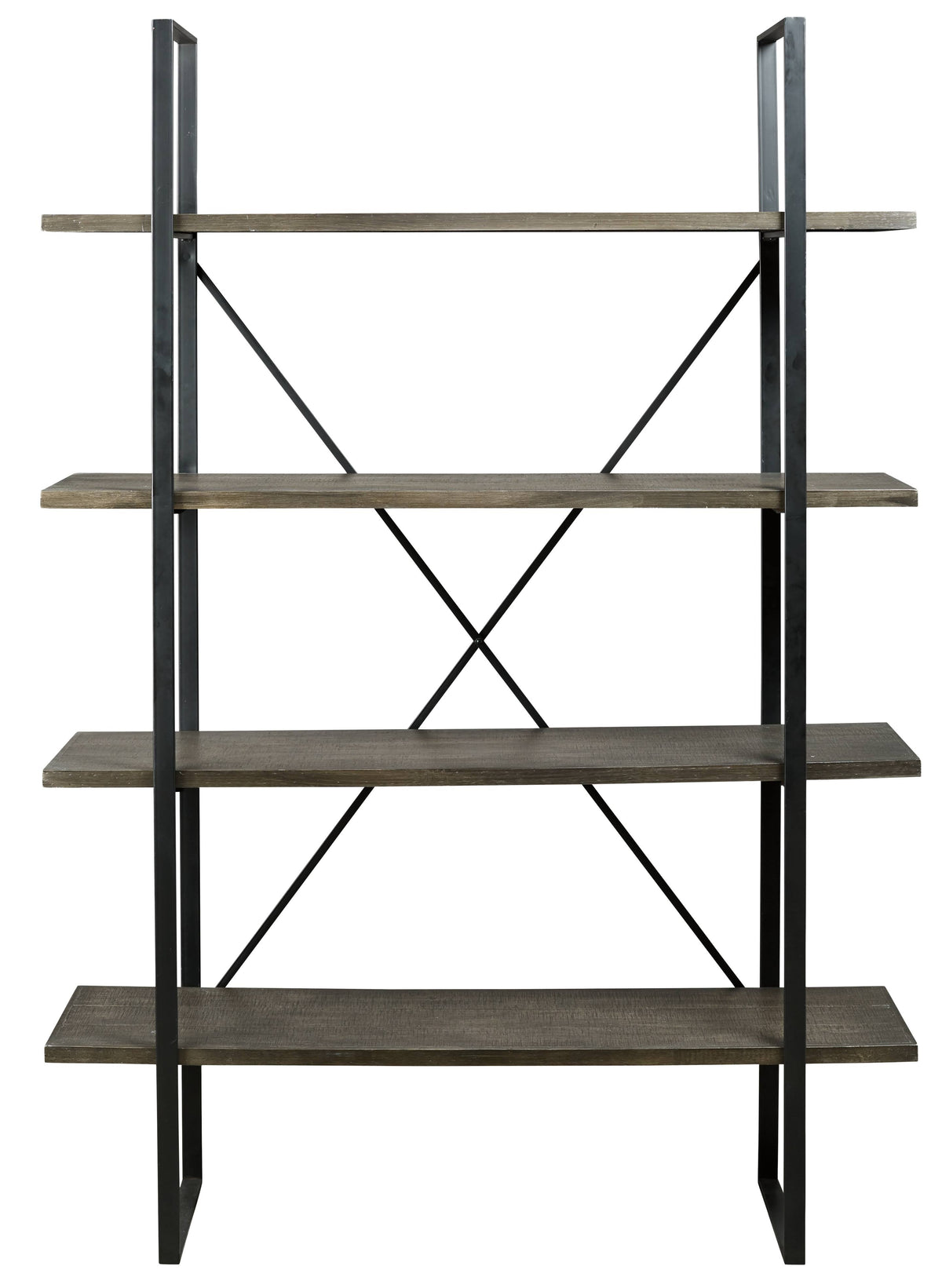 Black Gray Bookcase D258905