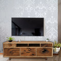 Live Edge Suar 6 Drawer Dresser B82112