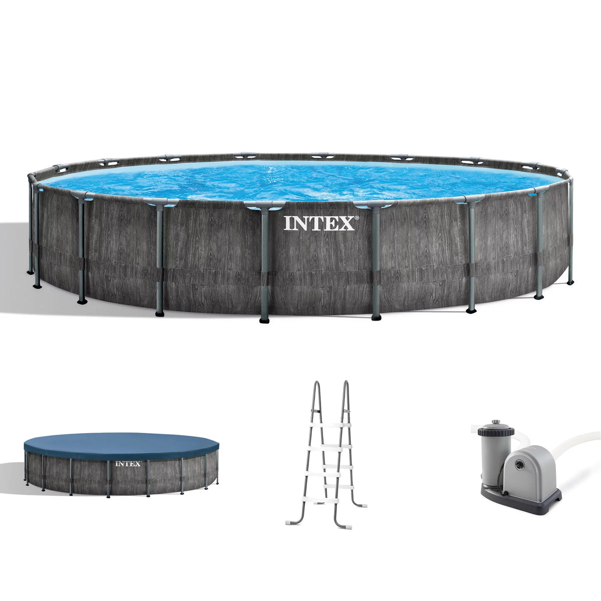 15'x48 Above Ground Swimming Pool and Filter Pump Z604