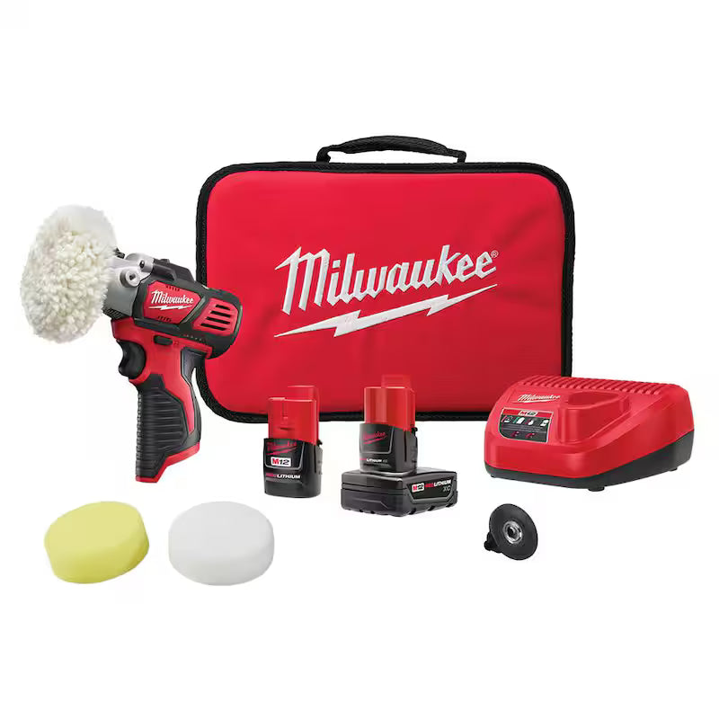 12V Cordless Variable Speed Polisher/Sander Kit I56871