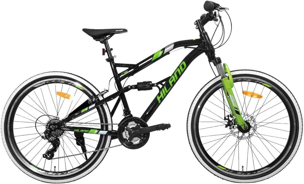 26 Inch Full-Suspension 21 Speeds Disc-Brake Mountain Bike K1554
