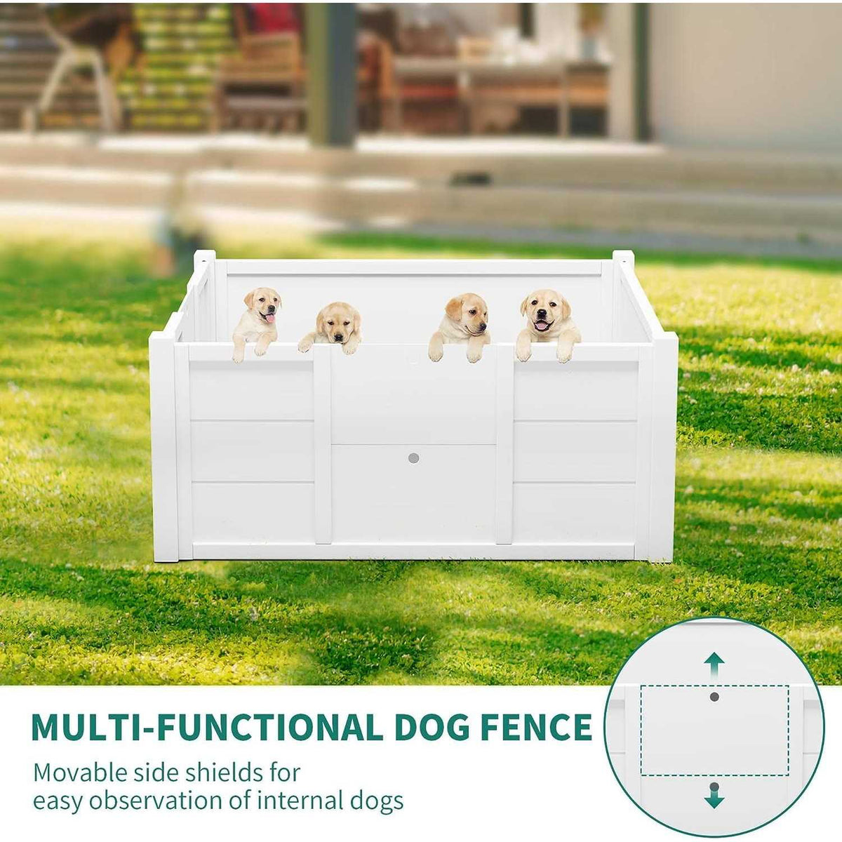 Wooden Dog Pen N301