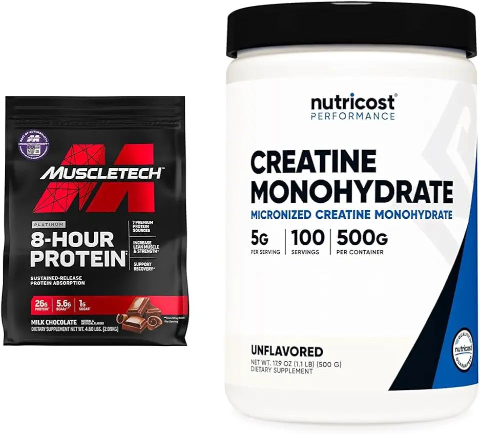 Whey Protein Powder and Creatine Monohydrate Powder Y1073
