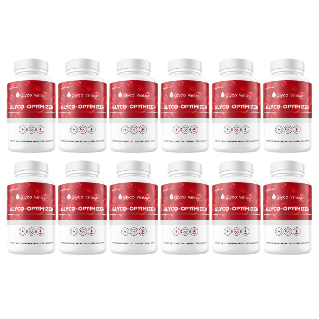 Blood Sugar & Pressure Supplement 12 Bottles D261