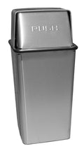 Stainless Steel Hamper and Push Top Receptacle K578693