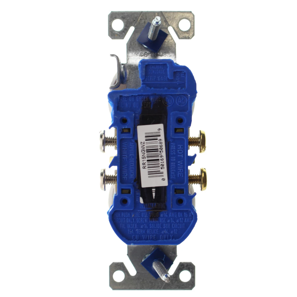White 15-Amp 120-Volt Duplex Outlet 10-Pack A35838