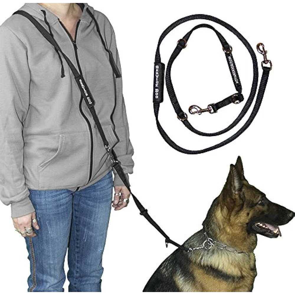 Adjustable Hands-Free Service Dog Leash R197