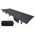 Portable Camping Cot Sleeping Cot Black S7631