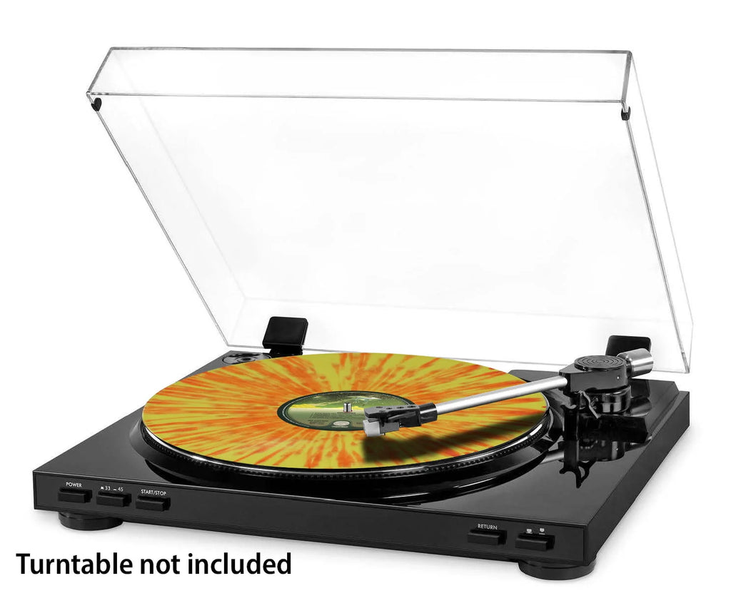 Orange & Yellow Splatter Vinyl Rock LP A66227