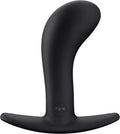 Black Large Curved Anal Plug H903567