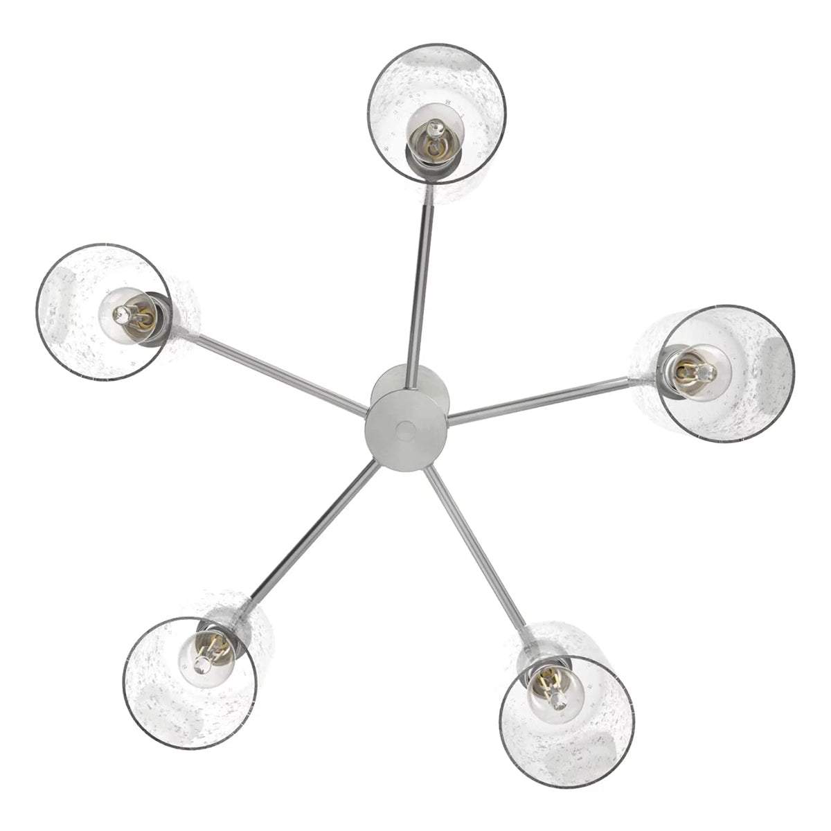 5 Bulb Hanging Chandelier Light Fixture R7368