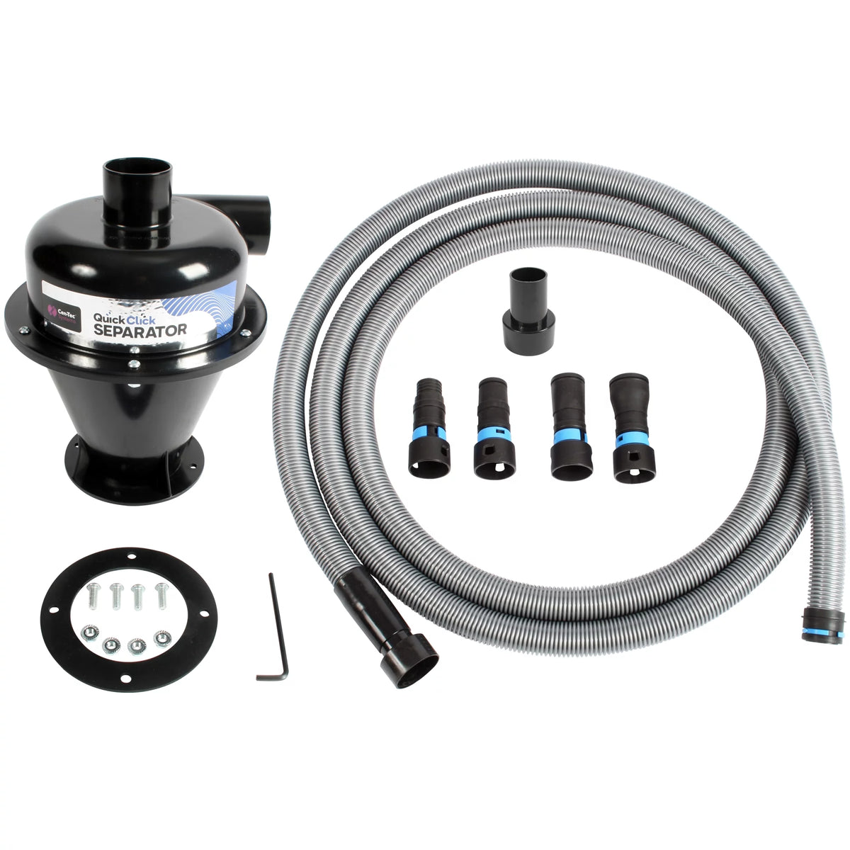 Quick Click Dust Separator and 16 Ft. Hose with Adapter Set J41616