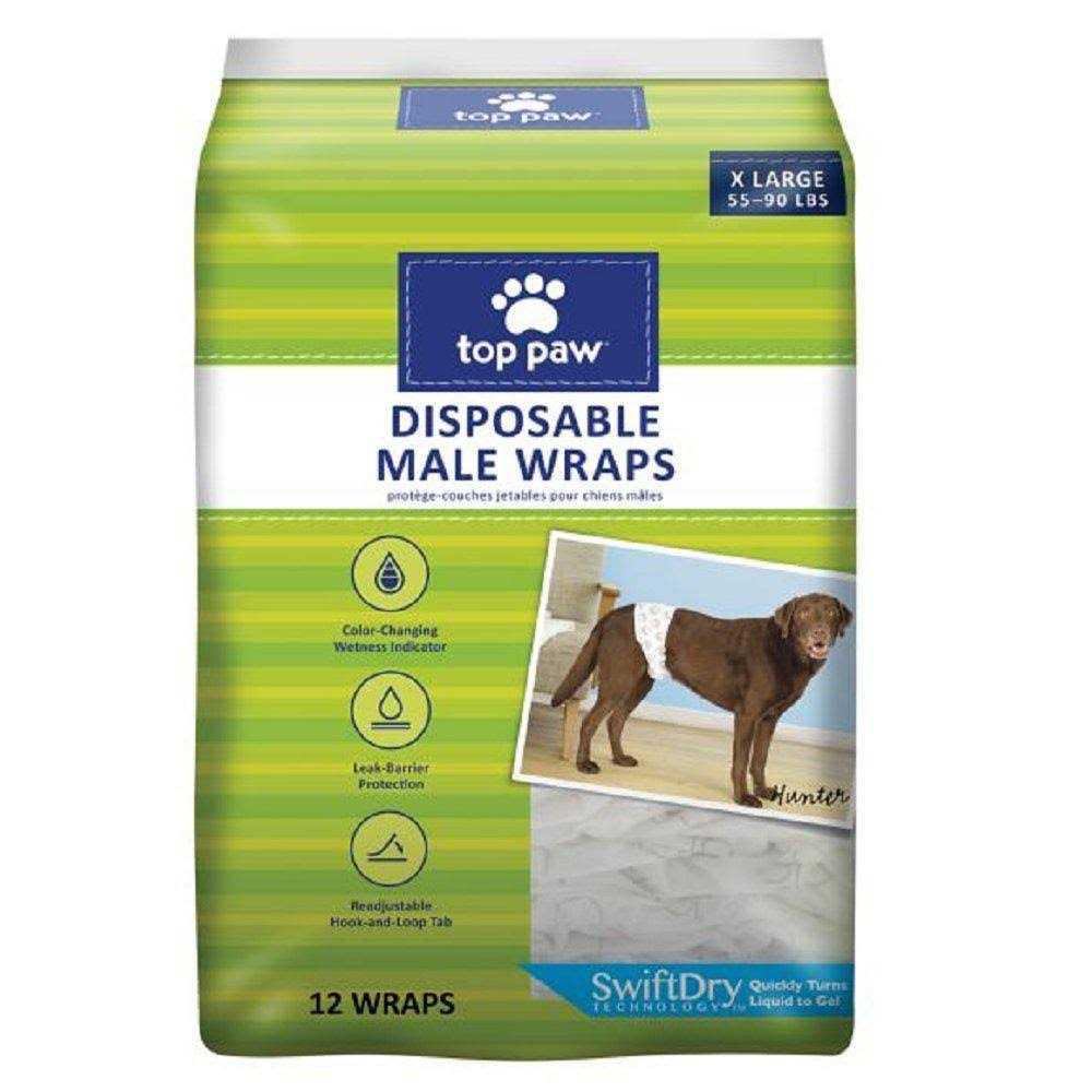 Disposable Male Wrap Dog Diapers W4579