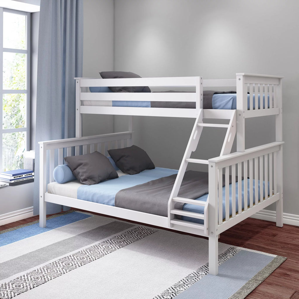 Solid Wood Twin XL over Queen Bunk Bed V216883