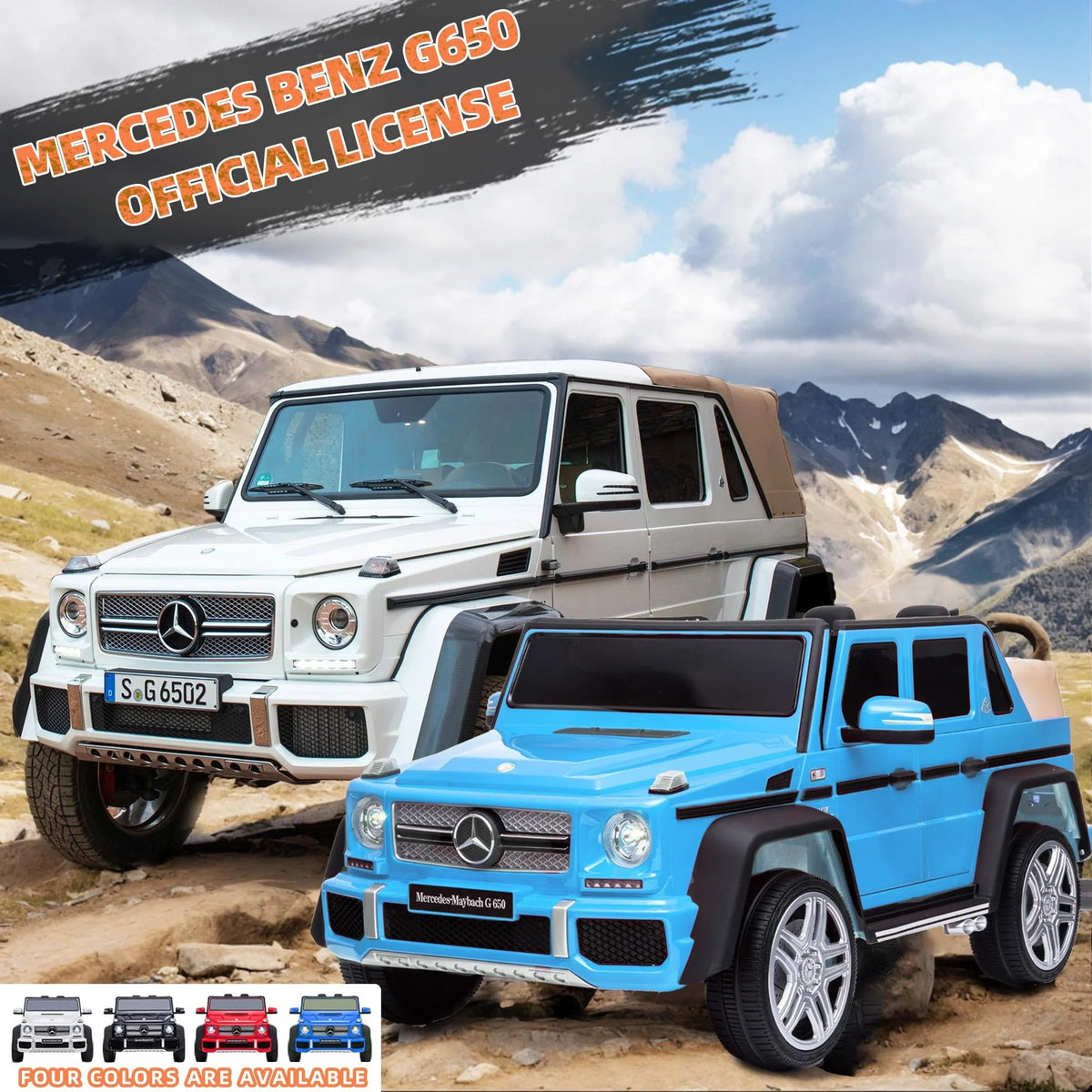 24V White Ride on Car with Remote Control U60929