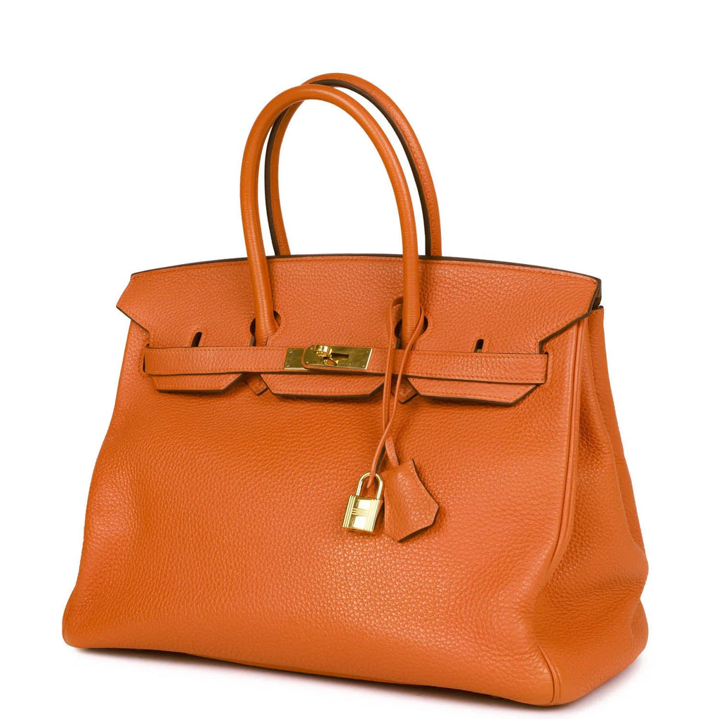 Orange Togo Leather Handbag A172144