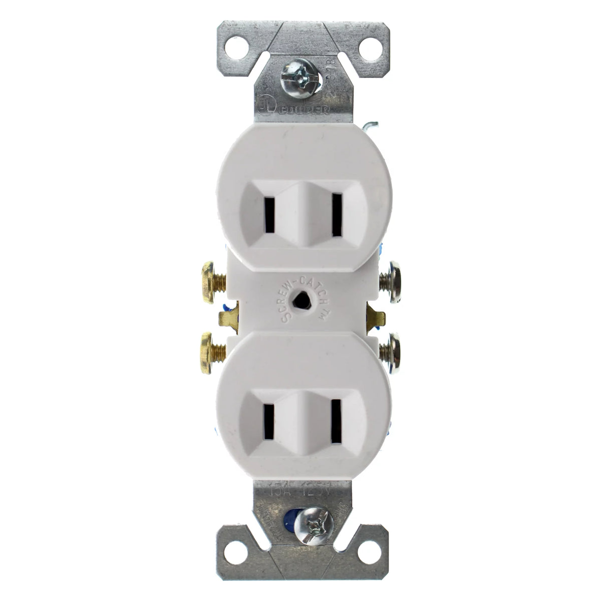 White 15-Amp 120-Volt Duplex Outlet 10-Pack A35838
