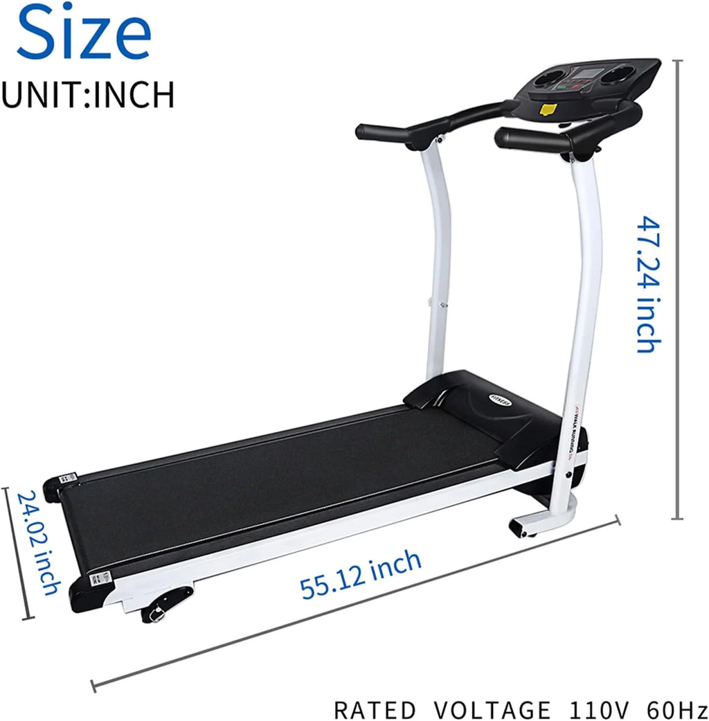 Folding Treadmill with 265 LB Capacity Y6408