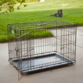Double Door Fold Carry Dog Crate O622961