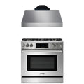 36 Gas Range and Range Hood B67071