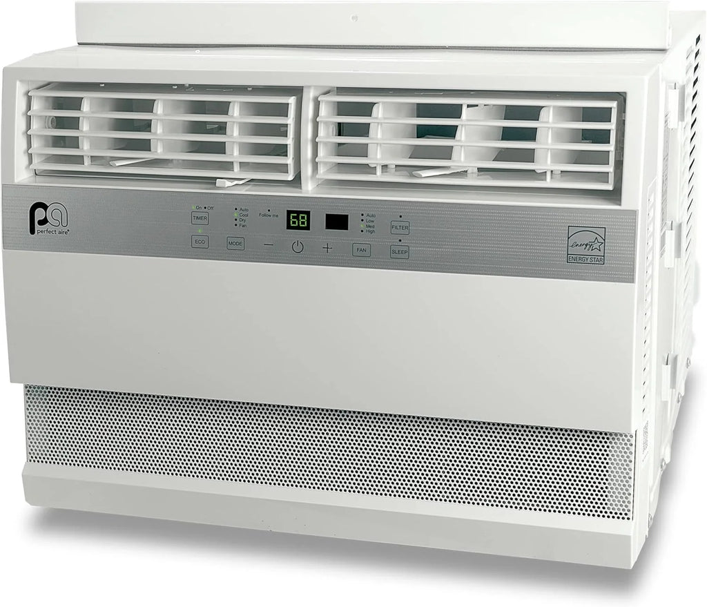 115-Volt Flat Panel Window Air Conditioner B182414