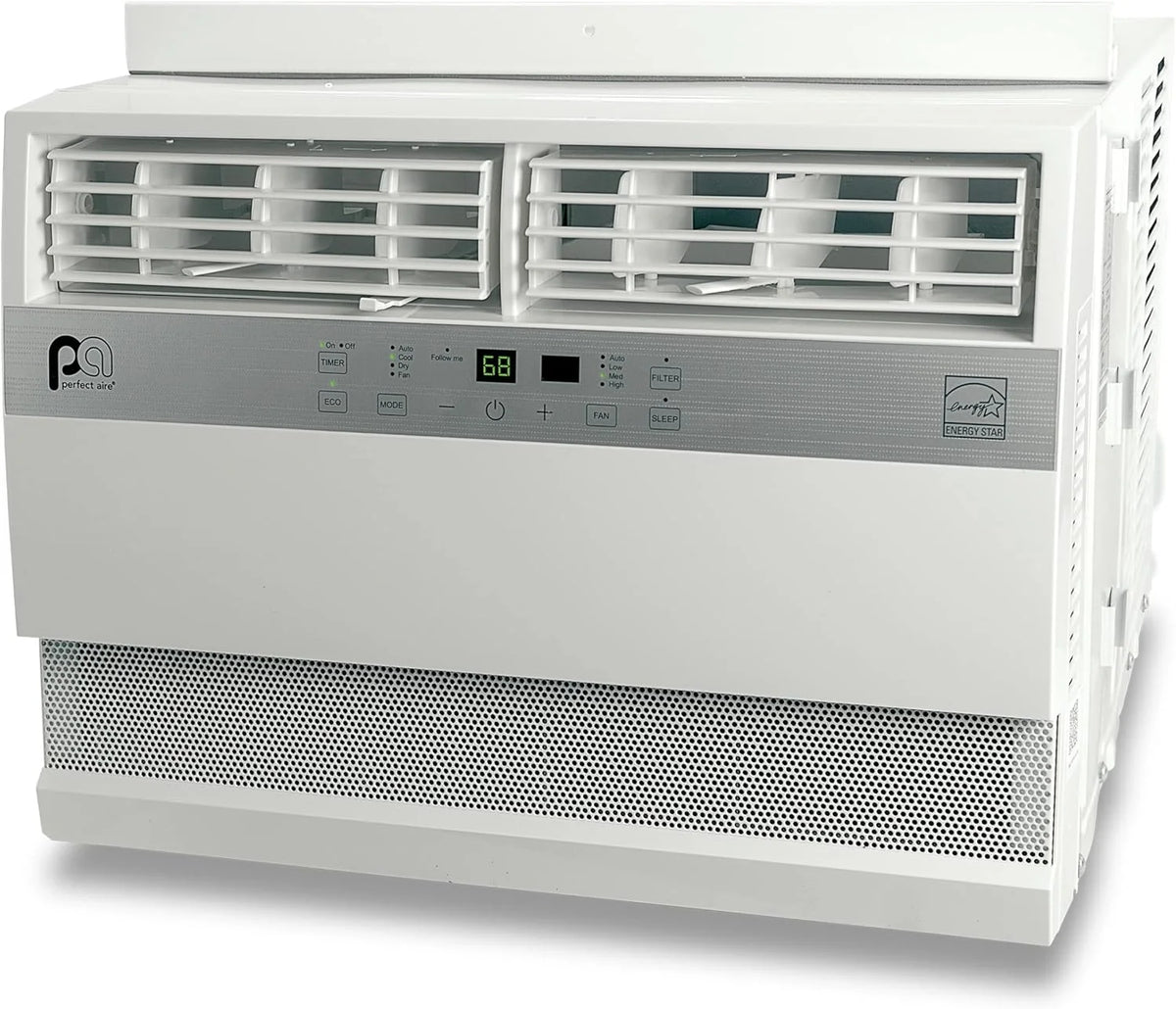 115-Volt Flat Panel Window Air Conditioner B182414