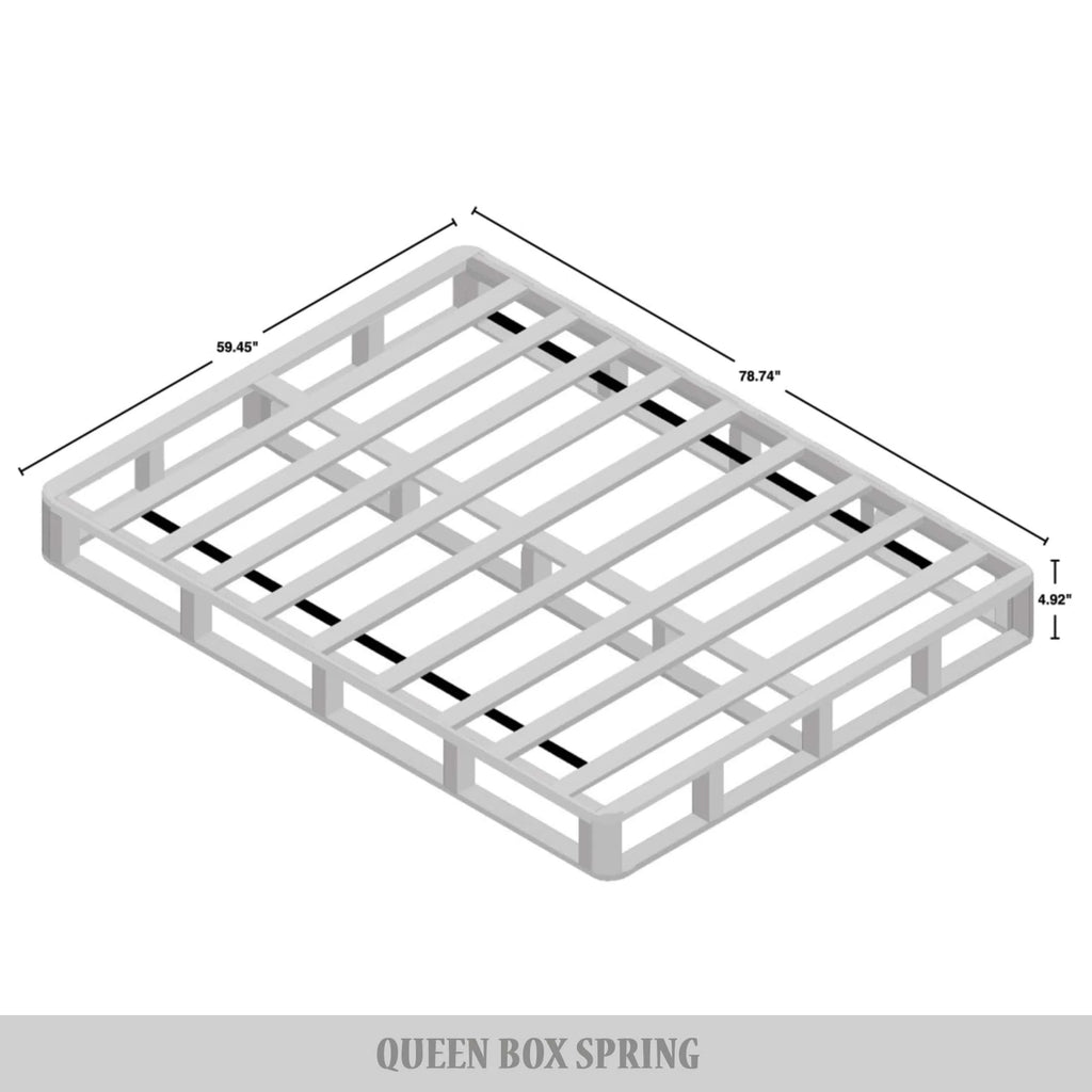 Queen Size Wooden Box Spring Q6151