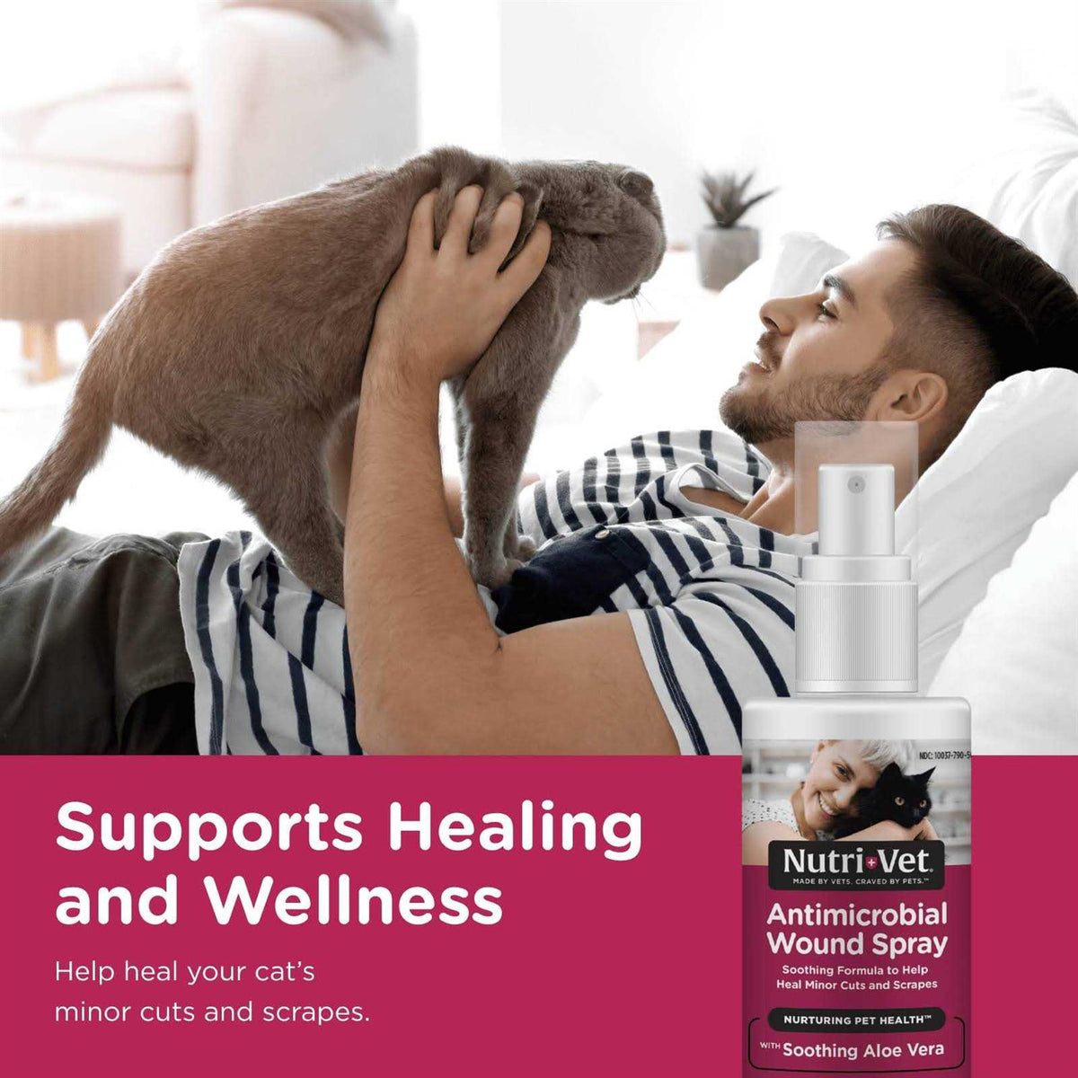 Antimicrobial Wound Spray for Cats O1895
